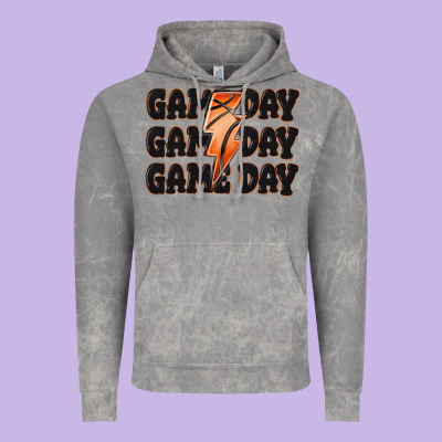Vintage Hoodie game day game day game day basketball