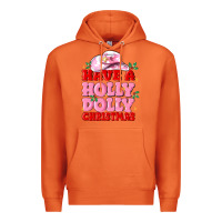 Carrot have a holly dolly christmas Premium Hoodie - MaliasSmallBusiness