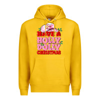 Lemon have a holly dolly christmas Premium Hoodie - MaliasSmallBusiness
