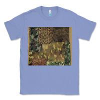 Colony Blue camouflage leopard patches Classic Tee - BarkalooDesign