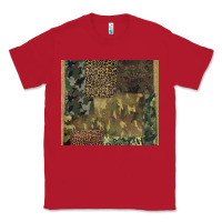 Red camouflage leopard patches Classic Tee - BarkalooDesign