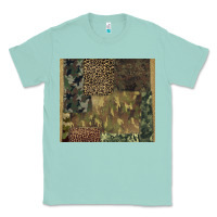 Seafoam camouflage leopard patches Classic Tee - BarkalooDesign