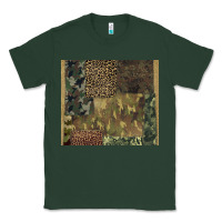 Sports Green camouflage leopard patches Classic Tee - BarkalooDesign