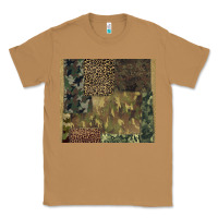 Toasted Coconut camouflage leopard patches Classic Tee - BarkalooDesign