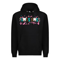 Black floss boss Premium Hoodie - AdoDesignShop