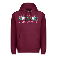 Burgundy floss boss Premium Hoodie - AdoDesignShop