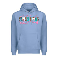 Colony Blue floss boss Premium Hoodie - AdoDesignShop