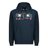 Navy floss boss Premium Hoodie - AdoDesignShop