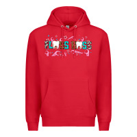 Red floss boss Premium Hoodie - AdoDesignShop