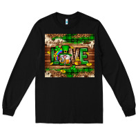 Black St. patrick's day love gnome tumbler Long Sleeve Tee - Neo Western