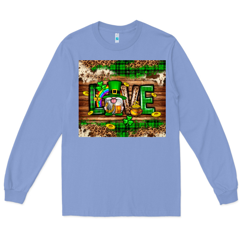 St. Patrick's Day Love Gnome Tumbler Long Sleeve Tee by Neo Western | Teevron