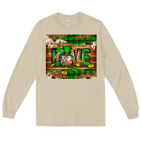 Mushroom St. patrick's day love gnome tumbler Long Sleeve Tee - Neo Western