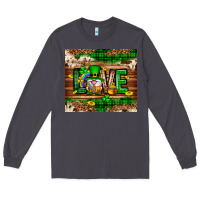 Smoke St. patrick's day love gnome tumbler Long Sleeve Tee - Neo Western