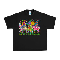 Black hello summer gnome Urban Heavy Tee - texasbilliewilder