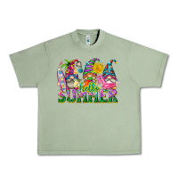 Oil Green hello summer gnome Urban Heavy Tee - texasbilliewilder