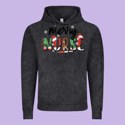 Vintage Hoodie merry nurse
