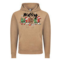 Vintage Coffee merry nurse Vintage Hoodie - MaliasSmallBusiness