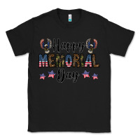 Black happy memorial day Classic Tee - CowhideDigitalArt