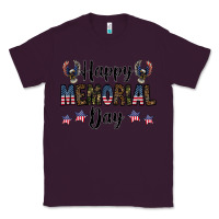 Plum happy memorial day Classic Tee - CowhideDigitalArt