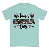 Seafoam happy memorial day Classic Tee - CowhideDigitalArt