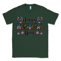 Sports Green happy memorial day Classic Tee - CowhideDigitalArt
