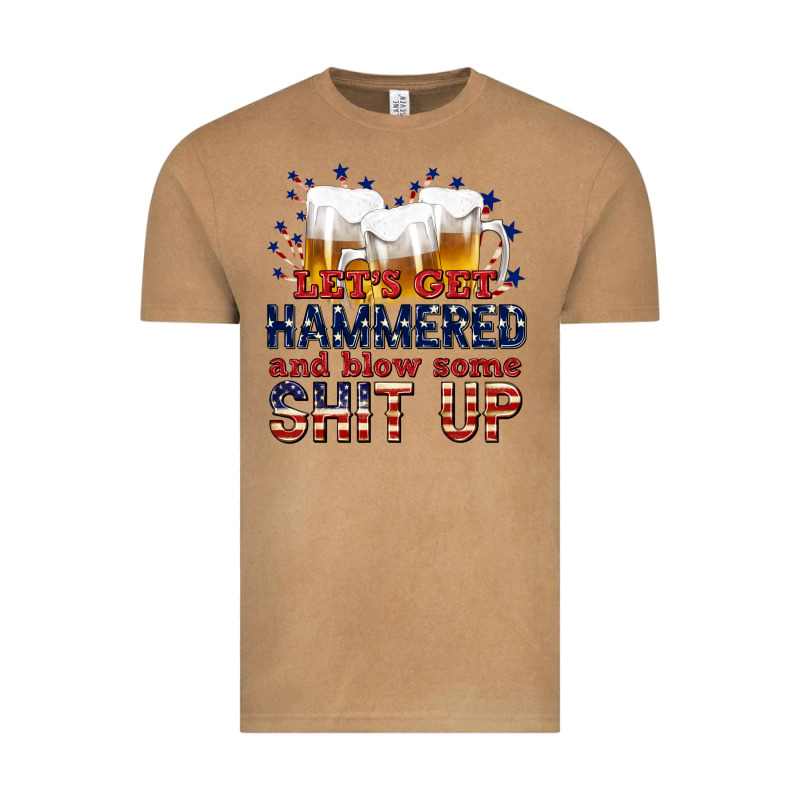 Lets Get Hammered Vintage Tee by texasbilliewilder | Teevron