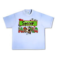 Soccer Nana With Leopard Urban Heavy Tee | Teevron
