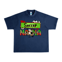 Navy soccer nana with leopard Urban Heavy Tee - Zillion Design Studio