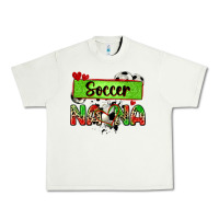 Pistachio soccer nana with leopard Urban Heavy Tee - Zillion Design Studio