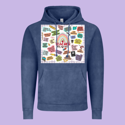 Vintage Hoodie teacher daily affirmations