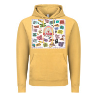 Vintage Mustard teacher daily affirmations Vintage Hoodie - MaliasSmallBusiness