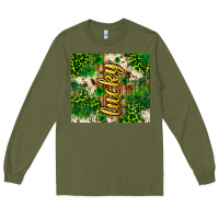 Army Green St. Patrick's Day lucky tumbler Long Sleeve Tee - Neo Western