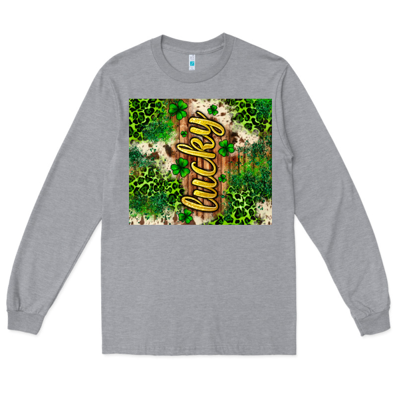 St. Patrick's Day Lucky Tumbler Long Sleeve Tee by Neo Western | Teevron