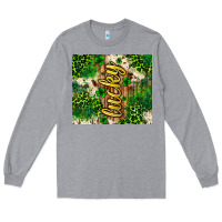 Heather Grey St. Patrick's Day lucky tumbler Long Sleeve Tee - Neo Western