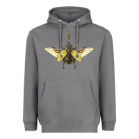Storm Hercules Beetle With Wings Heavyweight Hoodie - LillyAllenDesigns
