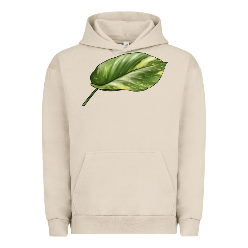 Golden Pothos Leaf Urban Hoodie by LillyAllenDesigns | Teevron