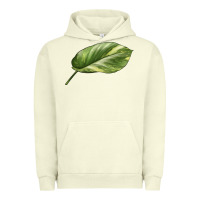 Pigment Pistachio Golden Pothos Leaf Urban Hoodie - LillyAllenDesigns