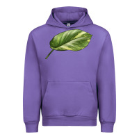 Tulip Golden Pothos Leaf Urban Hoodie - LillyAllenDesigns