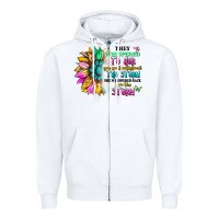 White they whispered to her you can't withstand the stor Zipper Hoodie - Artiststas