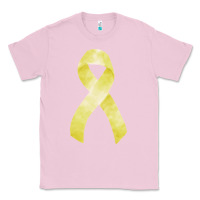Bubblegum Pink sarcoma or bone cancer ribbon Classic Tee - FaDigitalArtStudio