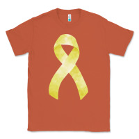 Copper sarcoma or bone cancer ribbon Classic Tee - FaDigitalArtStudio