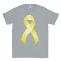 Heather Grey sarcoma or bone cancer ribbon Classic Tee - FaDigitalArtStudio