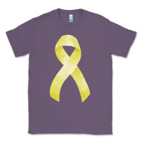 Lavender sarcoma or bone cancer ribbon Classic Tee - FaDigitalArtStudio