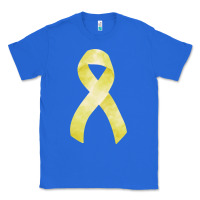 True Royal sarcoma or bone cancer ribbon Classic Tee - FaDigitalArtStudio