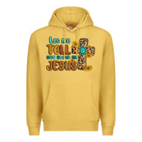 Antique Gold let me tell you about my jesus Premium Hoodie - MaliasSmallBusiness
