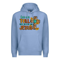 Colony Blue let me tell you about my jesus Premium Hoodie - MaliasSmallBusiness