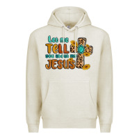 Oatmeal Heather let me tell you about my jesus Premium Hoodie - MaliasSmallBusiness