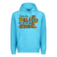 Ocean Blue let me tell you about my jesus Premium Hoodie - MaliasSmallBusiness