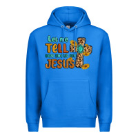 True Royal let me tell you about my jesus Premium Hoodie - MaliasSmallBusiness