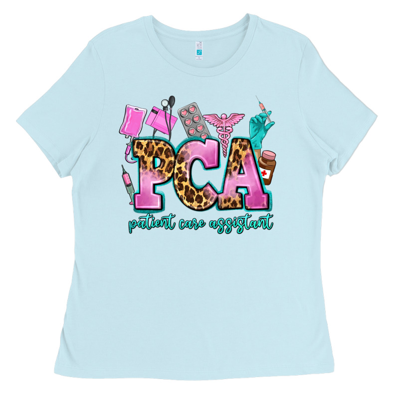 Pca Patient Care Assistant Ladies Tee by AdoDesignShop | Teevron